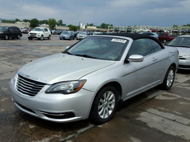 1C3BCBEB1CN229448 - 2012 CHRYSLER 200 TOURIN SILVER photo 2