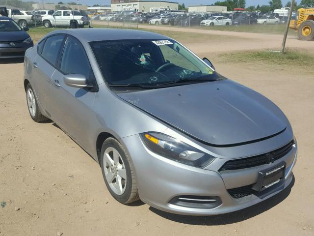 1C3CDFBB0FD180055 - 2015 DODGE DART SXT SILVER photo 1