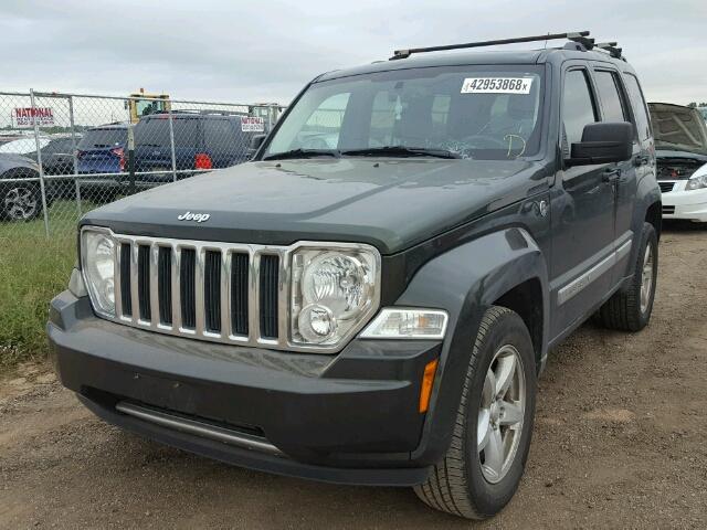 1J4PN5GK8BW534295 - 2011 JEEP LIBERTY LI GREEN photo 2