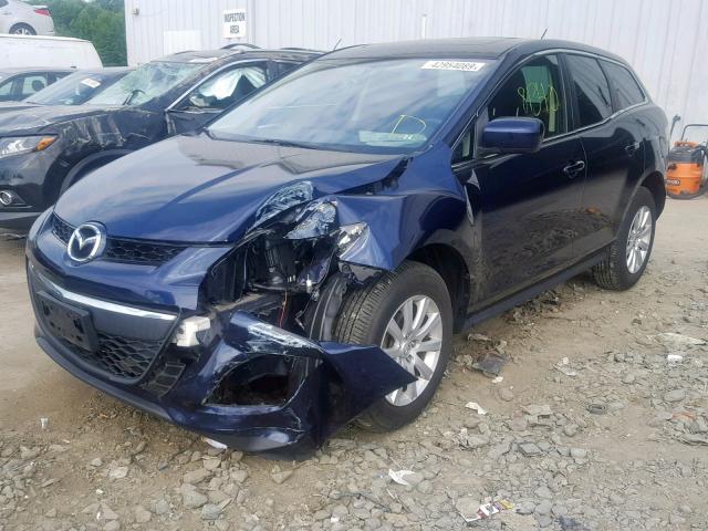 JM3ER2BM6C0417206 - 2012 MAZDA CX-7 BLUE photo 2