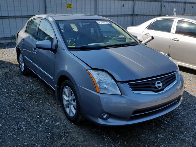 3N1AB6AP6CL668988 - 2012 NISSAN SENTRA 2.0 GRAY photo 1