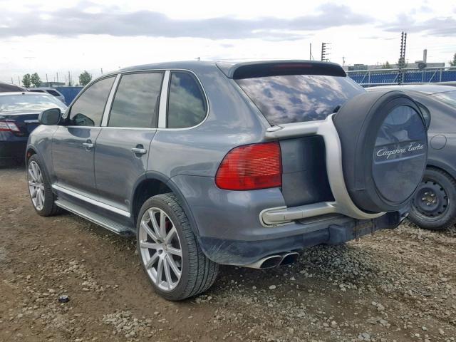 WP1AC29P64LA91642 - 2004 PORSCHE CAYENNE TU GRAY photo 3