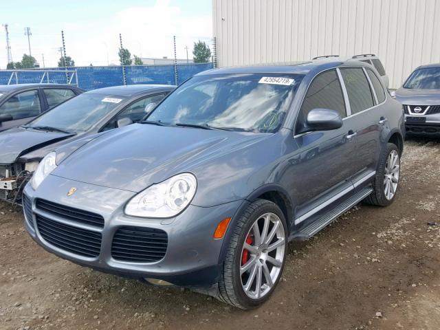 WP1AC29P64LA91642 - 2004 PORSCHE CAYENNE TU GRAY photo 9