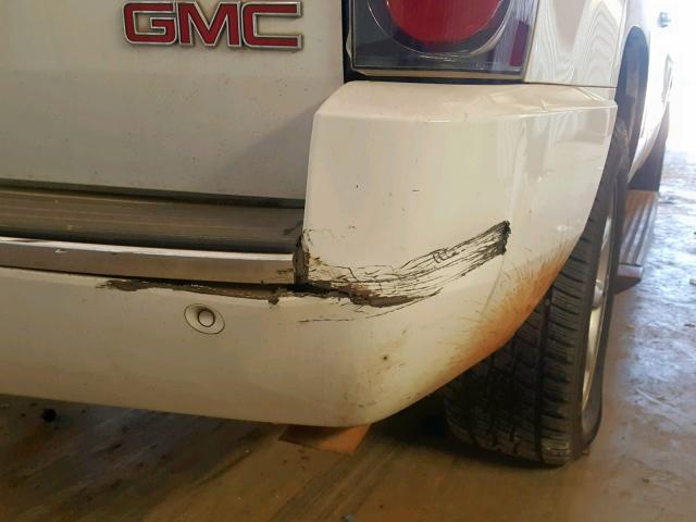 1GKFK03269R221293 - 2009 GMC YUKON DENA WHITE photo 9