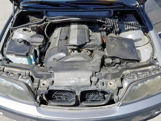 WBAEU334X5PR14472 - 2005 BMW 325 XI GRAY photo 7