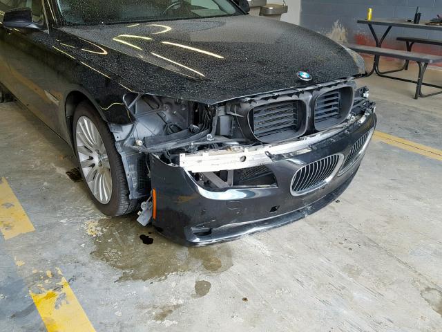 WBAKB4C58BC392855 - 2011 BMW 740 LI BLACK photo 9