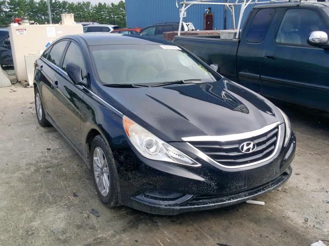 5NPEB4AC7BH301127 - 2011 HYUNDAI SONATA GLS BLACK photo 1