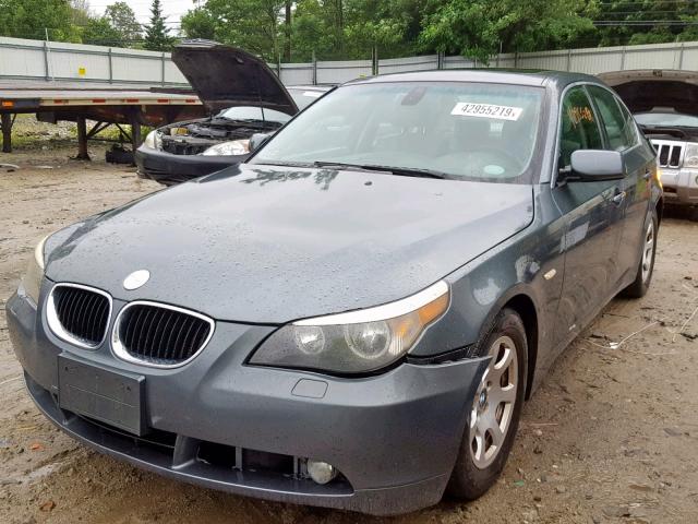 WBANA53544B173695 - 2004 BMW 525 I GRAY photo 2