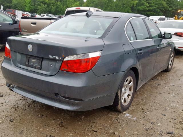 WBANA53544B173695 - 2004 BMW 525 I GRAY photo 4