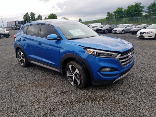 KM8J3CA29JU624527 - 2018 HYUNDAI TUCSON VAL BLUE photo 1