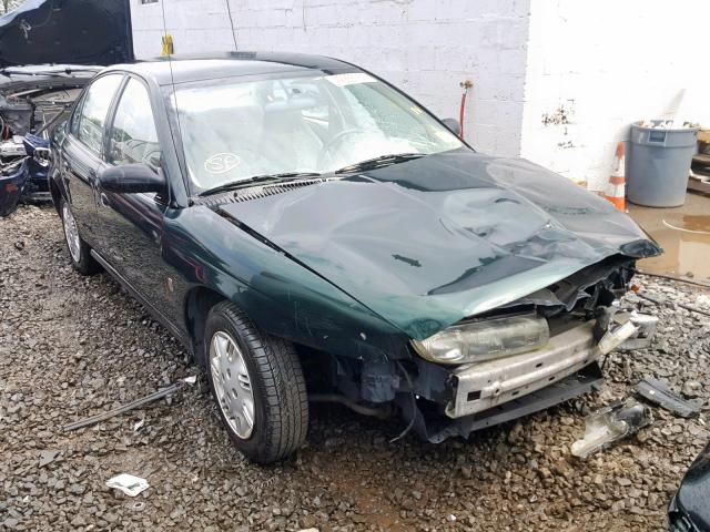 1G8ZH5286VZ195535 - 1997 SATURN SL1 GREEN photo 1