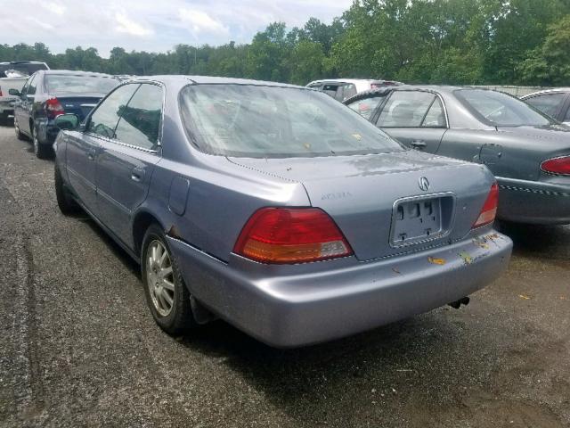 JH4UA265XWC006729 - 1998 ACURA 2.5TL BLUE photo 3