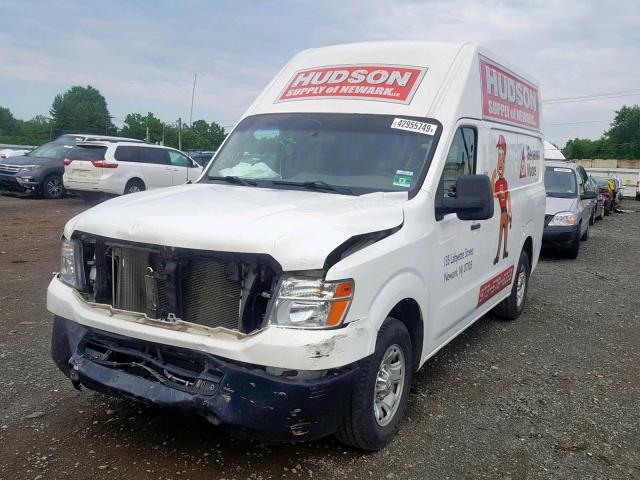 1N6BF0LY6CN106269 - 2012 NISSAN NV 2500 WHITE photo 2