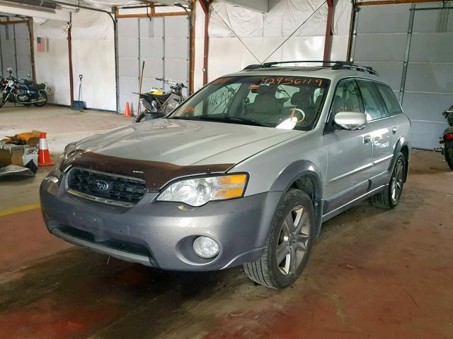 4S4BP86C364321483 - 2006 SUBARU LEGACY OUT SILVER photo 2