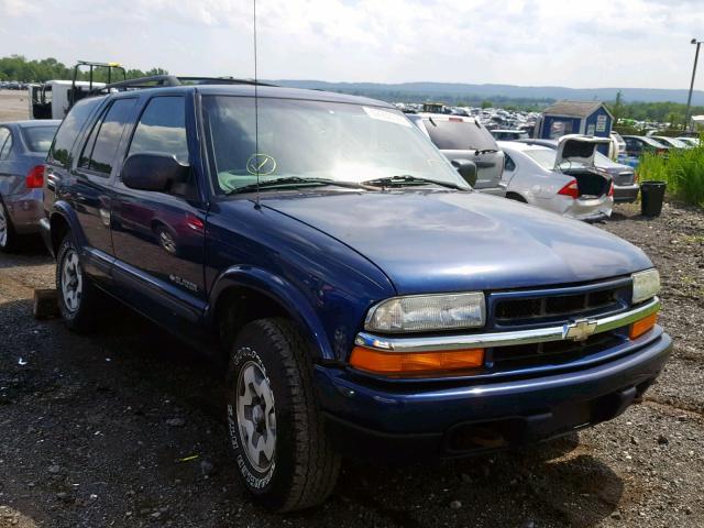 1GNDT13W42K108909 - 2002 CHEVROLET BLAZER BLUE photo 1