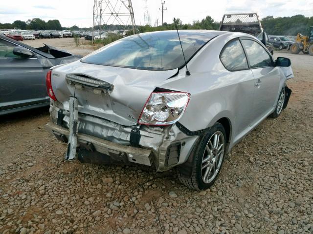 JTKDE167760068388 - 2006 TOYOTA SCION TC ვერცხლისფერი ფოტო 4