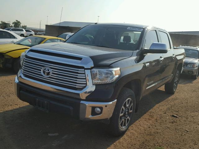 5TFHW5F1XEX365251 - 2014 TOYOTA TUNDRA CRE BLACK photo 2