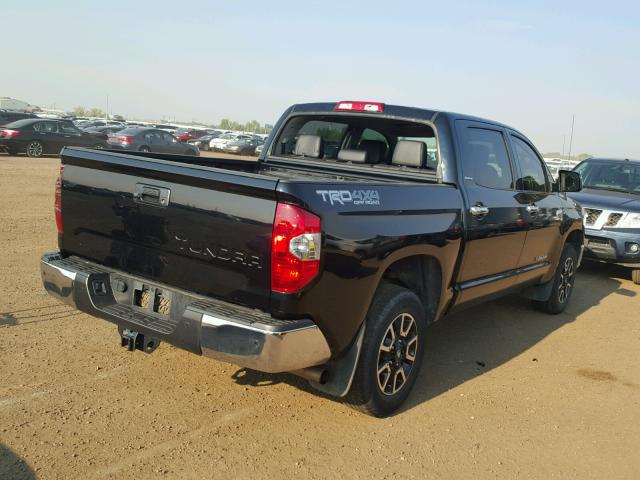 5TFHW5F1XEX365251 - 2014 TOYOTA TUNDRA CRE BLACK photo 4