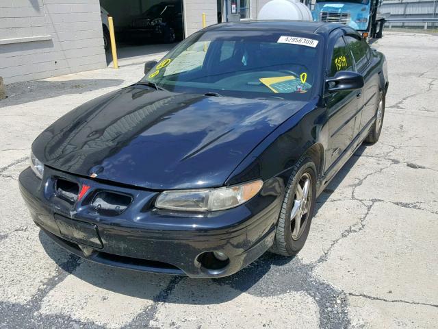 1G2WR5211YF198412 - 2000 PONTIAC GRAND PRIX BLACK photo 2