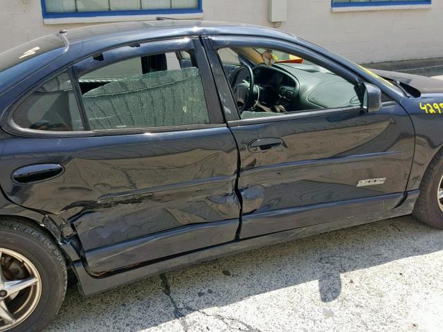 1G2WR5211YF198412 - 2000 PONTIAC GRAND PRIX BLACK photo 9