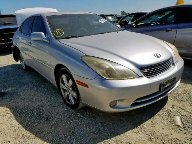 JTHBA30G455133907 - 2005 LEXUS ES 330 SILVER photo 1