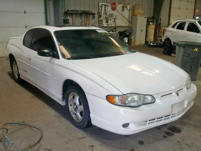 2G1WX15KX19171361 - 2001 CHEVROLET MONTE CARL WHITE photo 1