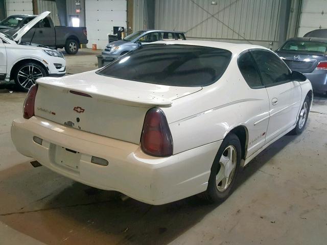 2G1WX15KX19171361 - 2001 CHEVROLET MONTE CARL WHITE photo 4