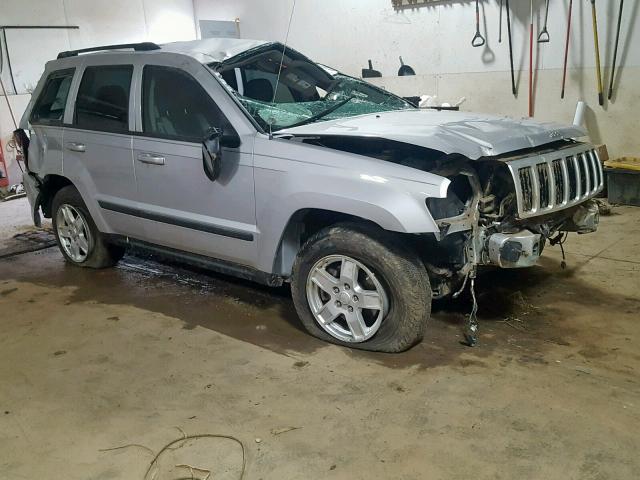 1J8GR48K07C639045 - 2007 JEEP GRAND CHER SILVER photo 1