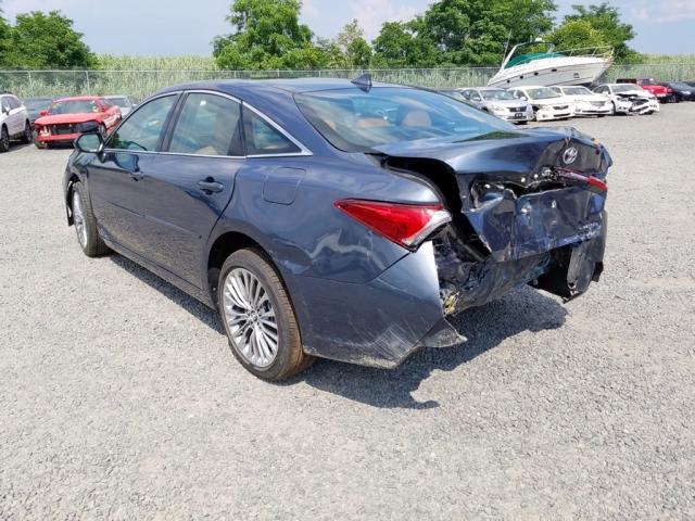 4T1BZ1FB4KU025424 - 2019 TOYOTA AVALON XLE GRAY photo 3