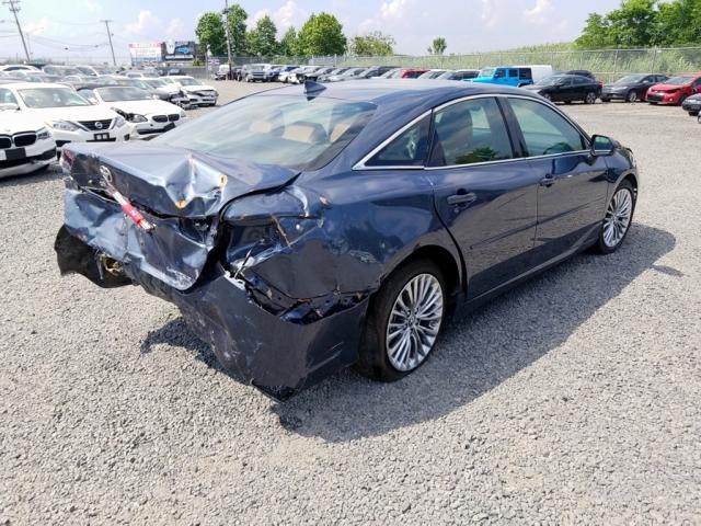 4T1BZ1FB4KU025424 - 2019 TOYOTA AVALON XLE GRAY photo 4