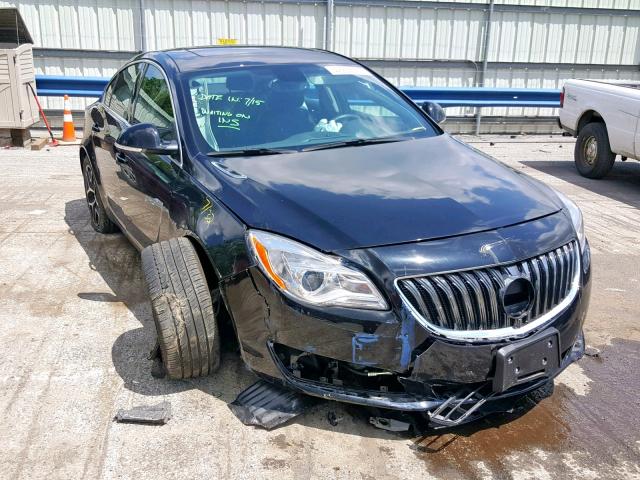 2G4G35EX0G9207895 - 2016 BUICK REGAL SPOR BLACK photo 1