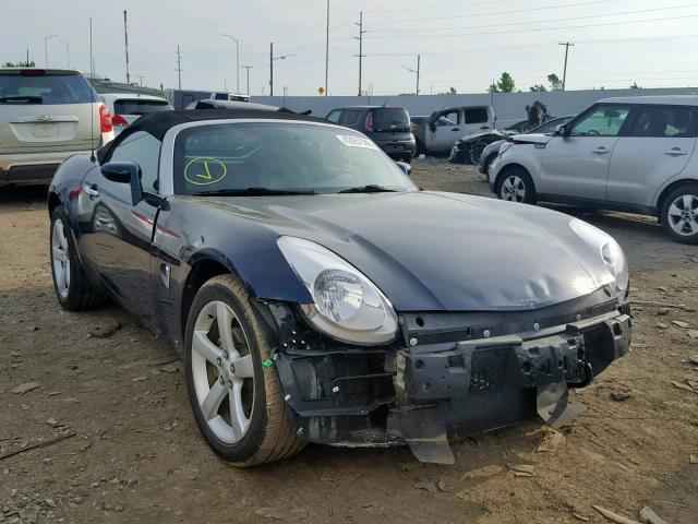 1G2MB35B06Y116532 - 2006 PONTIAC SOLSTICE BLUE photo 1