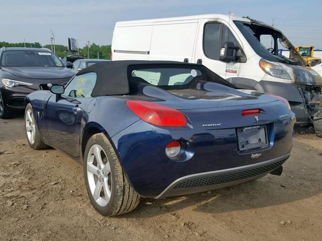 1G2MB35B06Y116532 - 2006 PONTIAC SOLSTICE BLUE photo 3