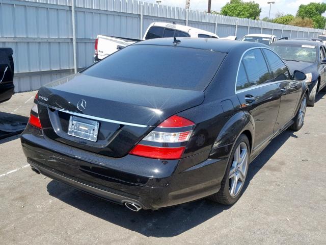 WDDNG71X79A247518 - 2009 MERCEDES-BENZ S 550 BLACK photo 4