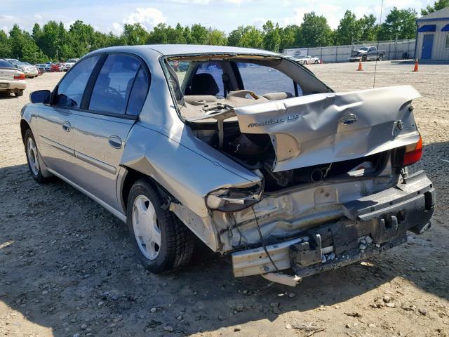 1G1NE52J6Y6329751 - 2000 CHEVROLET MALIBU LS SILVER photo 3