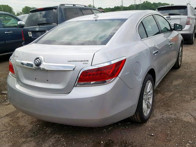 1G4GC5ED5BF238730 - 2011 BUICK LACROSSE C SILVER photo 4