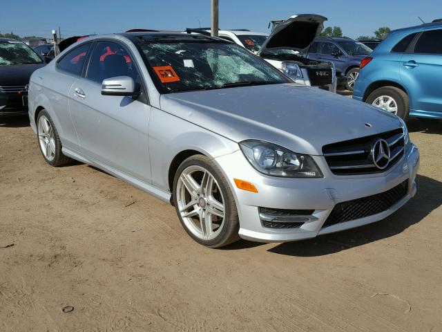 WDDGJ4HB5EG224524 - 2014 MERCEDES-BENZ C 250 GRAY photo 1