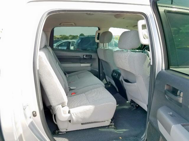 5TFEM5F16CX051487 - 2012 TOYOTA TUNDRA CRE SILVER photo 6