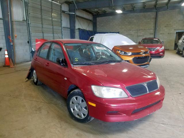 JA3AJ26E12U042607 - 2002 MITSUBISHI LANCER ES MAROON photo 1