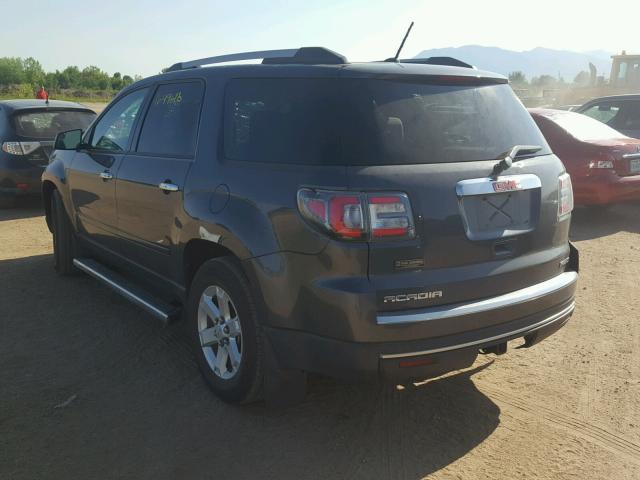 1GKKVPKD0EJ312389 - 2014 GMC ACADIA SLE GRAY photo 3