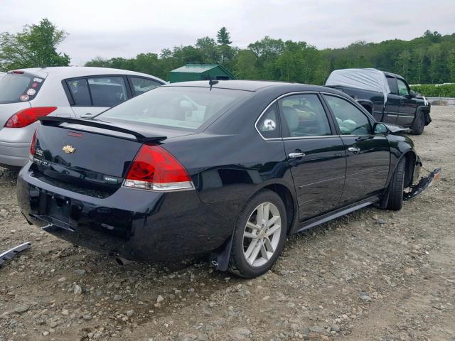 2G1WC5E3XC1132122 - 2012 CHEVROLET IMPALA LTZ BLACK photo 4