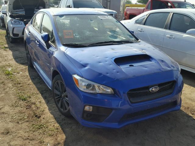 JF1VA1B62H9834780 - 2017 SUBARU WRX BLUE photo 1