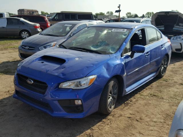 JF1VA1B62H9834780 - 2017 SUBARU WRX BLUE photo 2