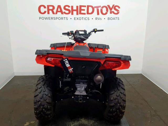 4XASEA573JA270056 - 2018 POLARIS SPORTSMAN RED photo 4