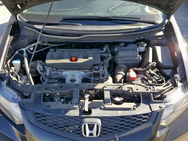 2HGFG3B05CH517591 - 2012 HONDA CIVIC EXL 黑色 照片 7