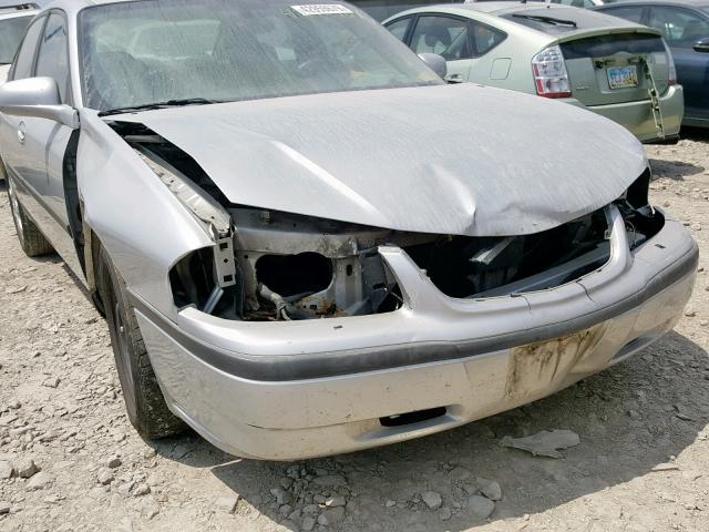 2G1WF52E049403267 - 2004 CHEVROLET IMPALA SILVER photo 9