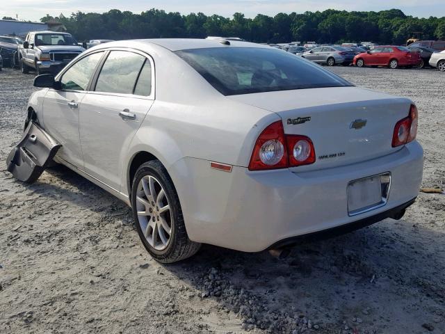 1G1ZE5E74AF131712 - 2010 CHEVROLET MALIBU LTZ თეთრი ფოტო 3