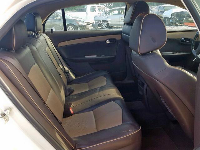 1G1ZE5E74AF131712 - 2010 CHEVROLET MALIBU LTZ თეთრი ფოტო 6