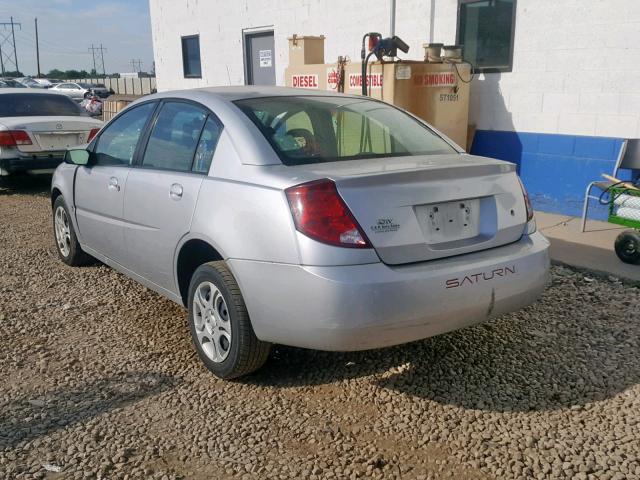 1G8AZ52F64Z225639 - 2004 SATURN ION LEVEL SILVER photo 3