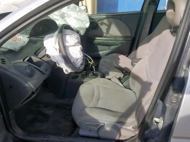 1G8AZ52F64Z225639 - 2004 SATURN ION LEVEL SILVER photo 5